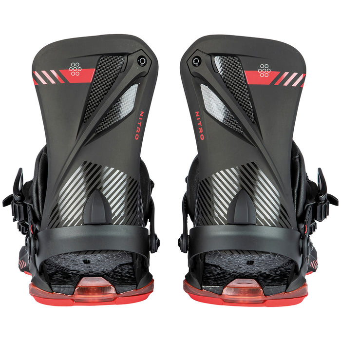 Nitro Phantom + Snowboard Bindings 2025 Ultra Black