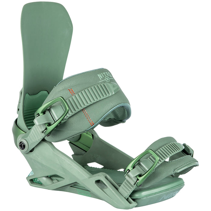 Nitro One Snowboard Bindings 2024 Factory Craft Series