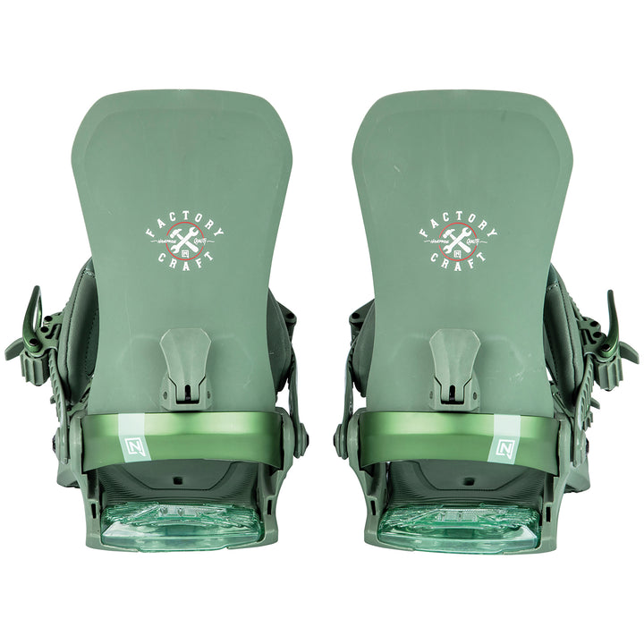 Nitro One Snowboard Bindings 2024 Factory Craft Series