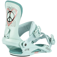 Nitro Cosmic Snowboard Bindings - Women's 2024 Peace Love Nitro::Peace Love Nitro