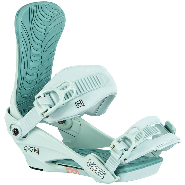 Nitro Cosmic Snowboard Bindings - Women's 2024 Peace Love Nitro