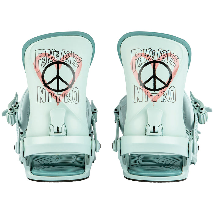 Nitro Cosmic Snowboard Bindings - Women's 2024 Peace Love Nitro