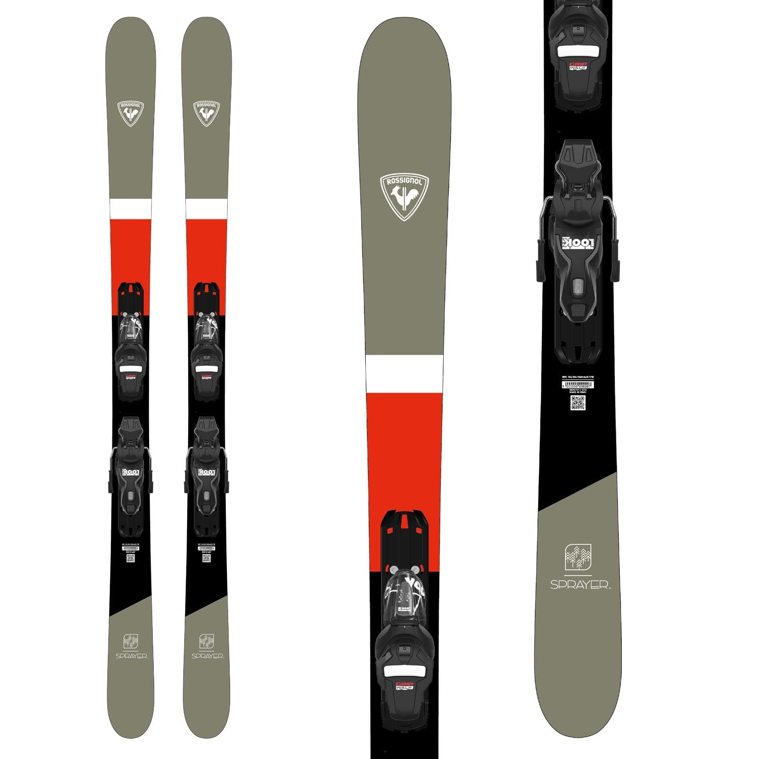 Rossignol Sprayer Skis + Xpress 10 GW Bindings – evo
