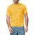 Patagonia Cap Cool Daily Graphic-Waters T-Shirt - Men's Boardshort Logo: Surfboard Yellow X-Dye