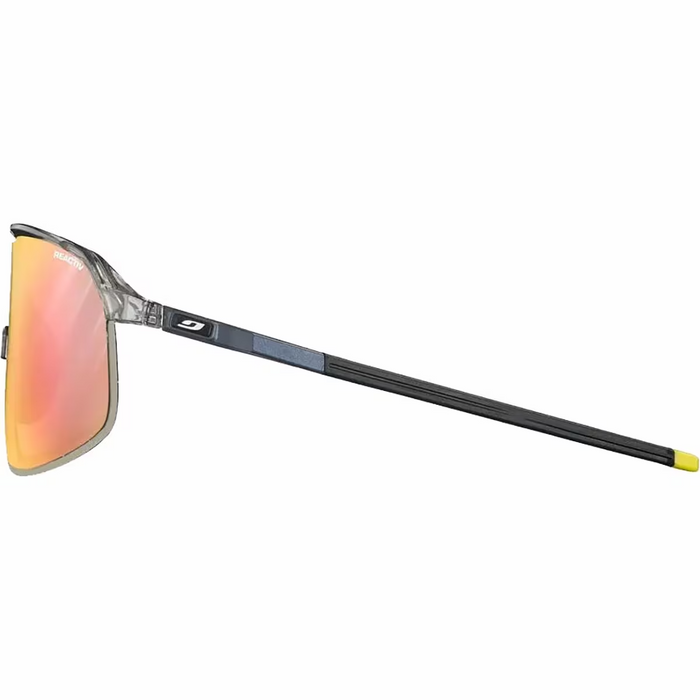 Julbo Density Sunglasses Translucent Gray/Blue REACTIV 1-3 Light Amlpifier