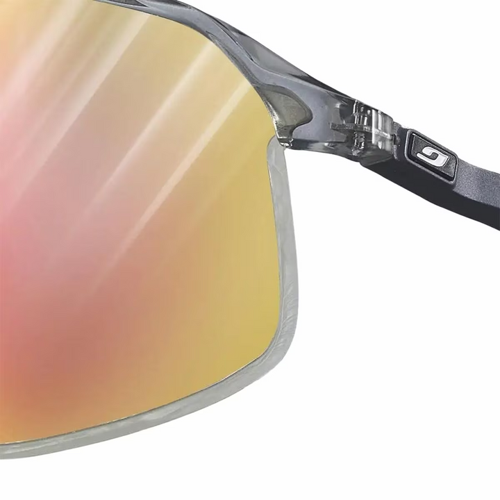 Julbo Density Sunglasses Translucent Gray/Blue REACTIV 1-3 Light Amlpifier