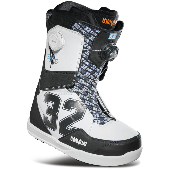 thirtytwo Lashed Double BOA Powell Snowboard Boots 2024 White/Black
