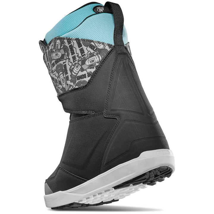 thirtytwo Lashed Double Boa Bomb Hole Snowboard Boots 2024 Black/White
