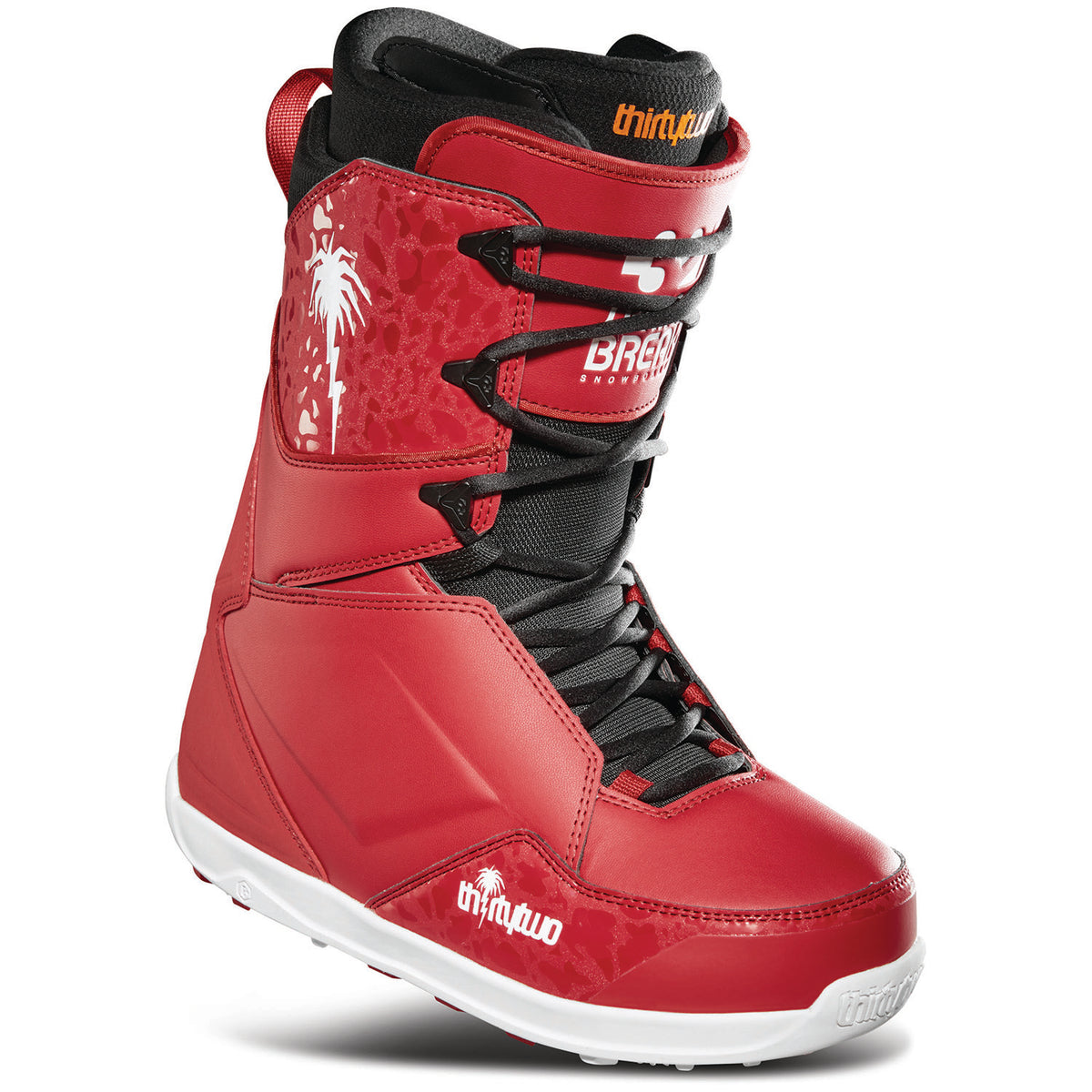 thirtytwo Lashed Premium Spring Break Snowboard Boots 2024 Red