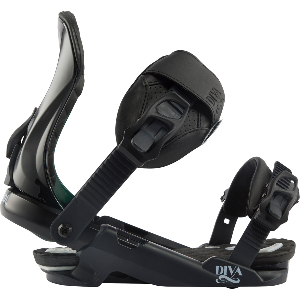 Rossignol Diva Snowboard Bindings - Women's 2025 Black