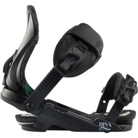 Rossignol Diva Snowboard Bindings - Women's 2025 Black::Black