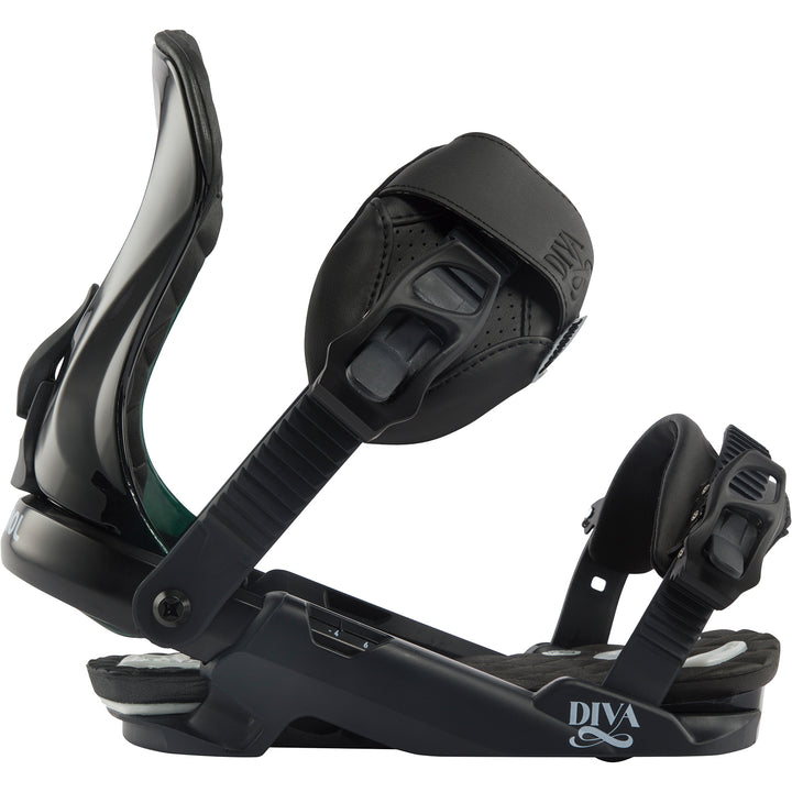 Rossignol Diva Snowboard Bindings - Women's 2025 Black