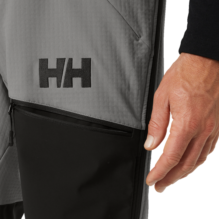 Helly Hansen Odin BC Softshell Bib Pants - Men's Concrete