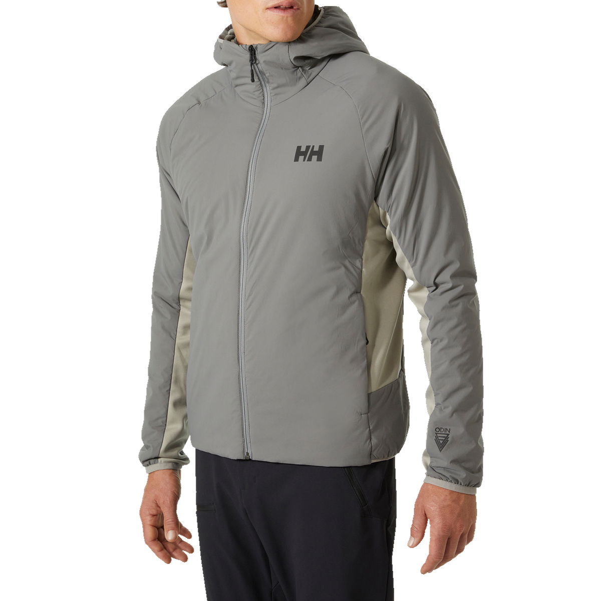 Helly Hansen Odin LT Stretch Hood 2.0 Insulator Midlayer - Men's Concrete