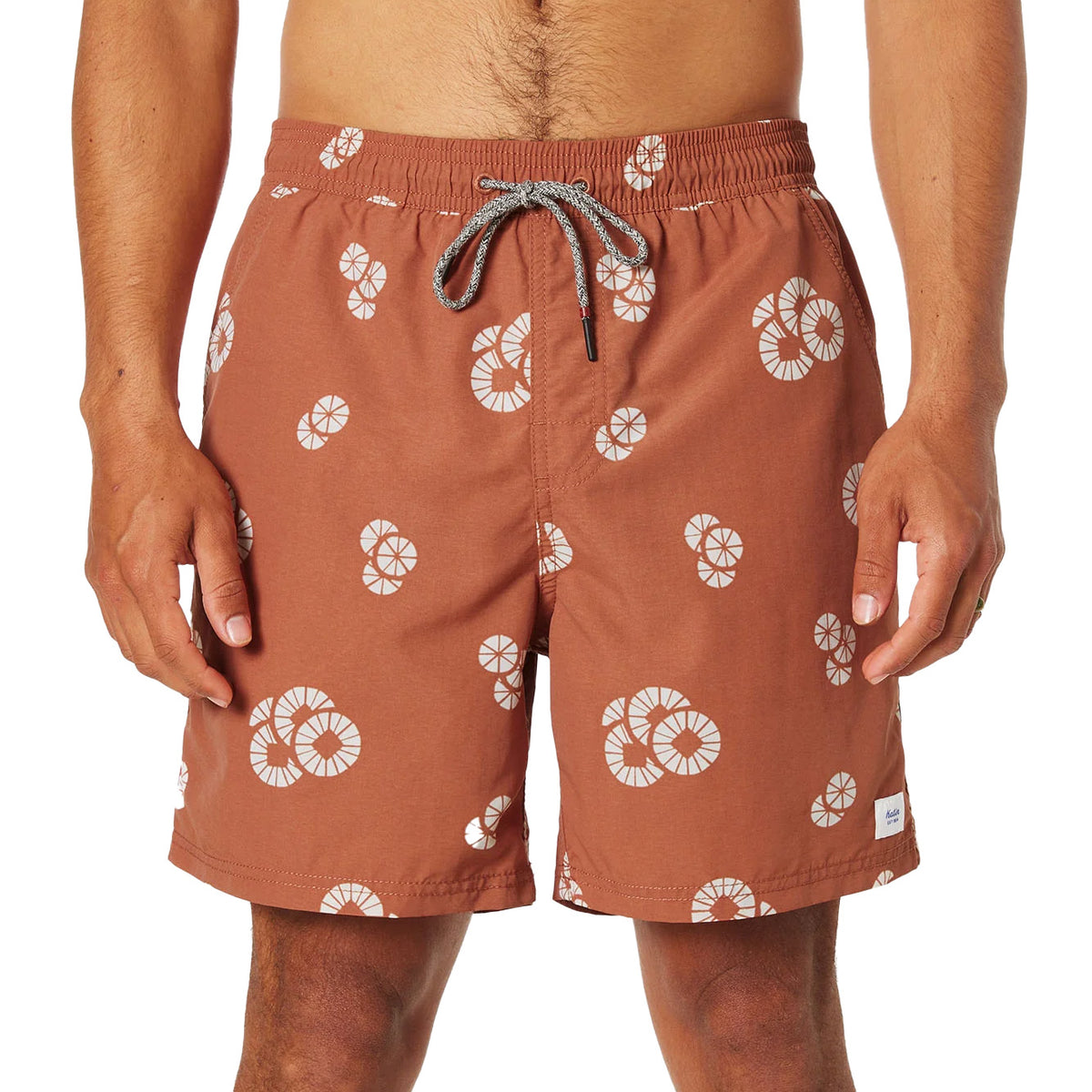 Katin Burst Volley Shorts - Men's Sedona Red