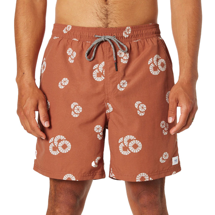Katin Burst Volley Shorts - Men's Sedona Red