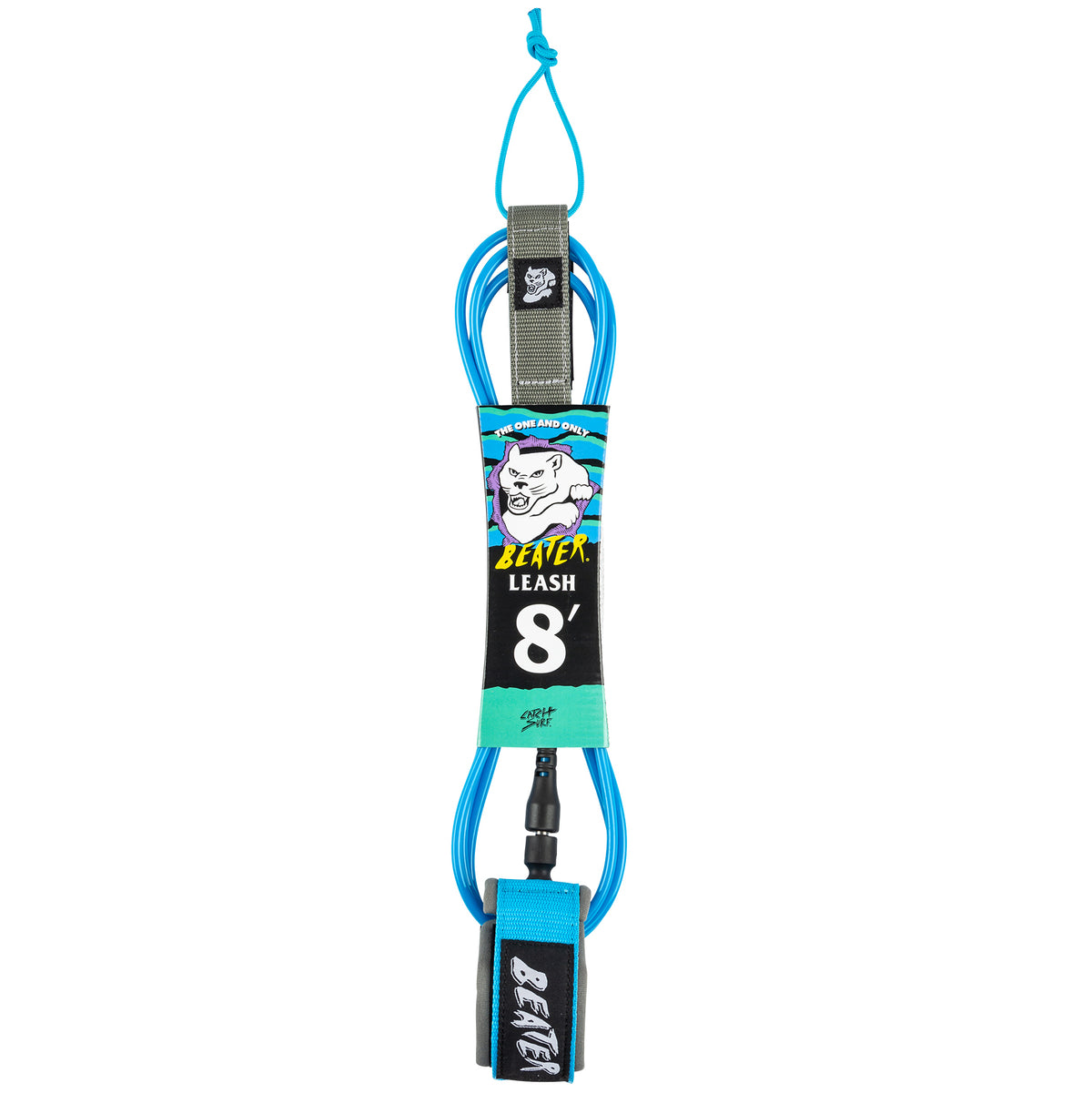 Catch Surf Beater 8' Leash Light Blue/Grey