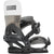 Rome Black Label Snowboard Bindings 2025 Black/White
