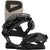 Rome Black Label Snowboard Bindings 2025 Black/White