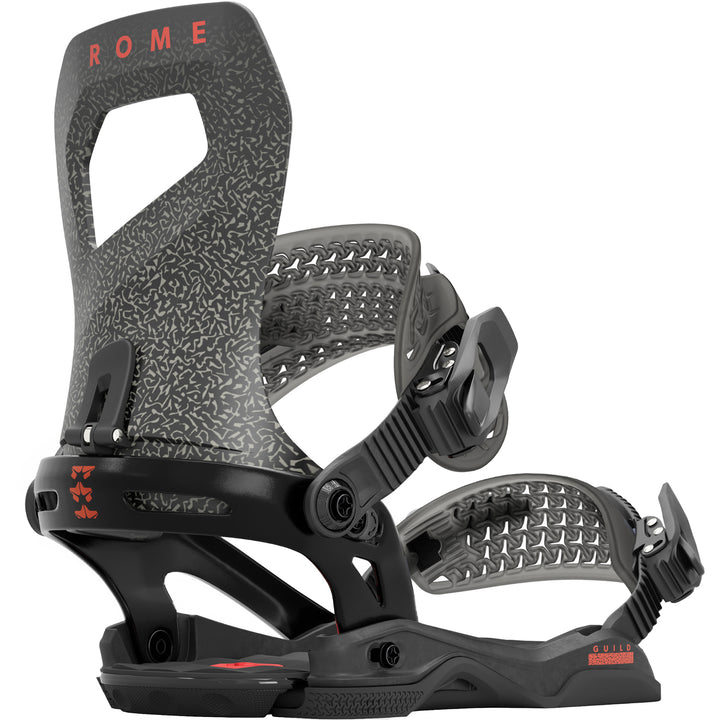 Rome Guild Snowboard Bindings - Women's 2024 Black Speckle