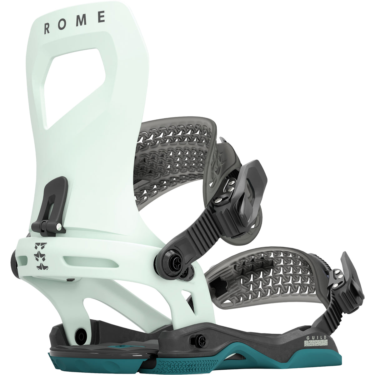 Rome Guild Snowboard Bindings - Women's 2024 Aqua