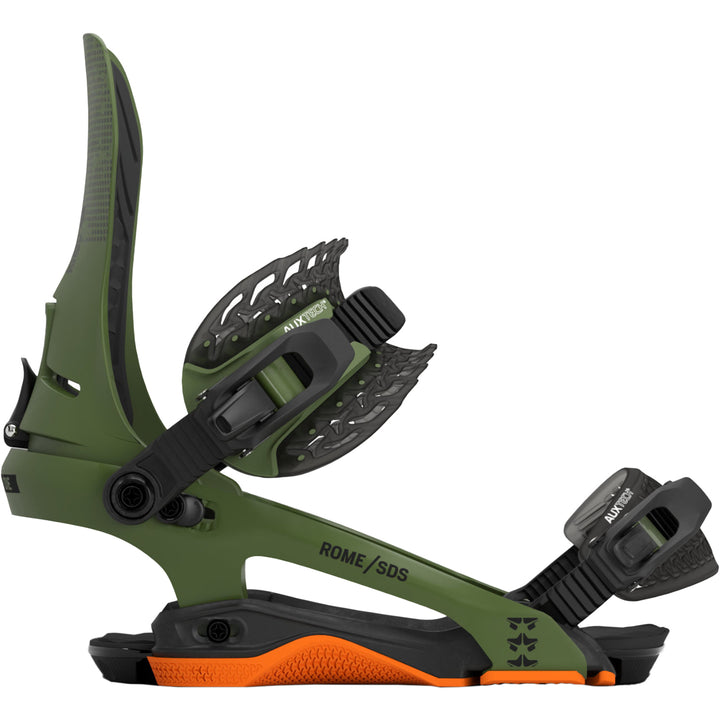 Rome D.O.D. Snowboard Bindings 2025 Hunter Green