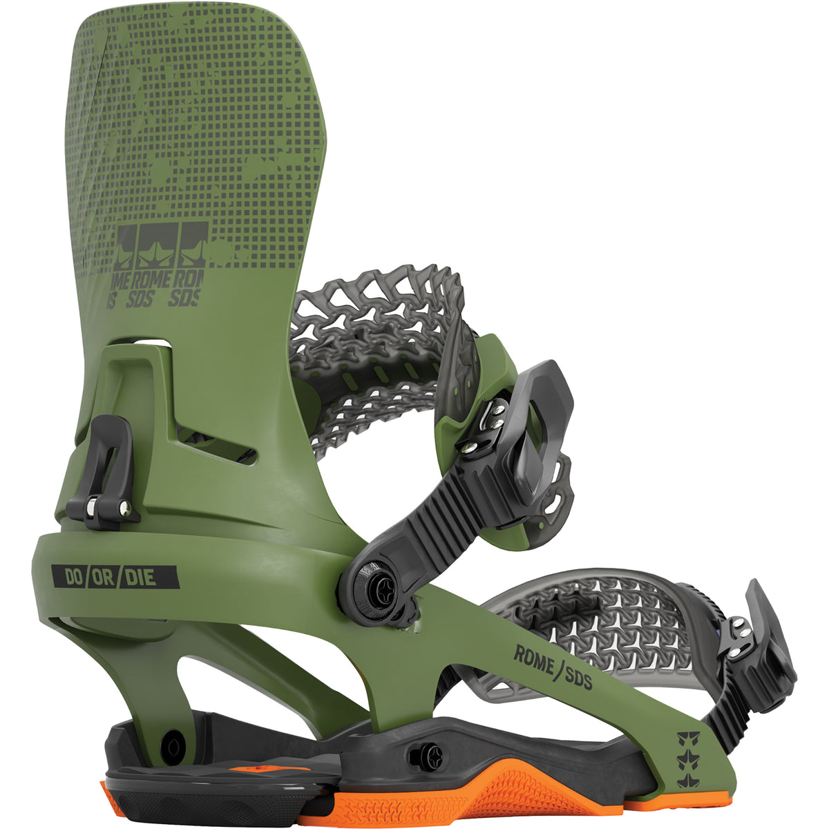 Rome D.O.D. Snowboard Bindings 2025 Hunter Green