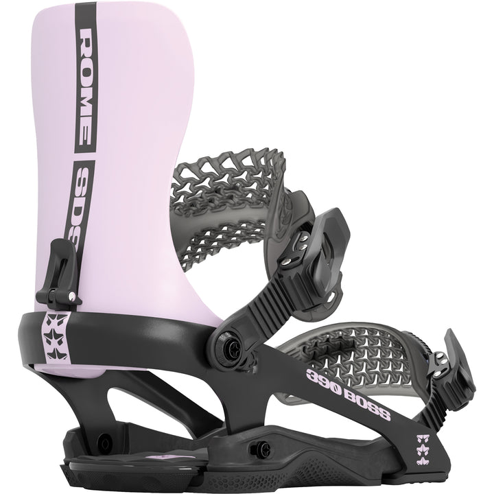 Rome 390 Boss Snowboard Bindings  Violet