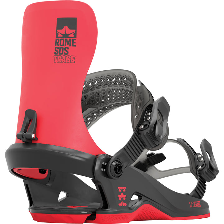 Rome Trace Snowboard Bindings  Black / Red