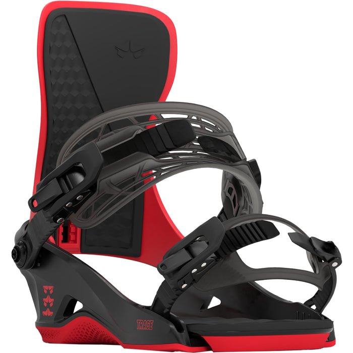Rome Trace Snowboard Bindings  Black / Red