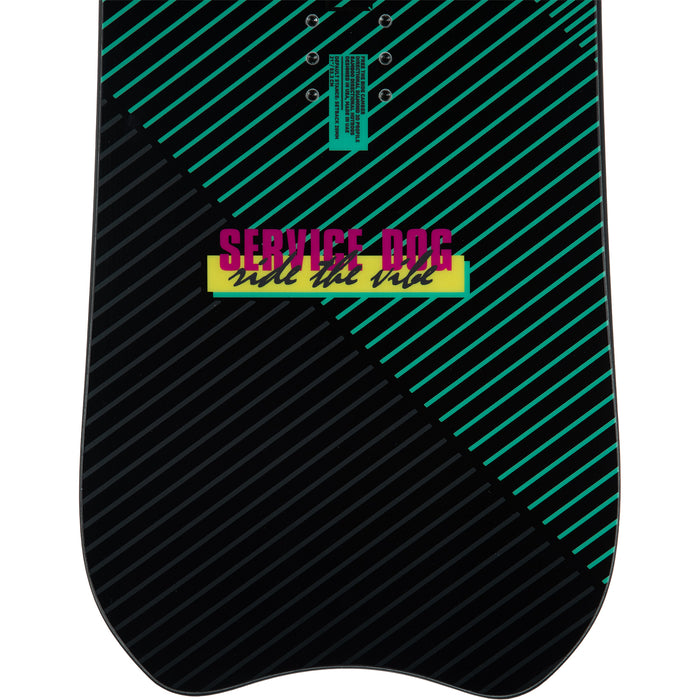 Rome Service Dog Snowboard 2024
