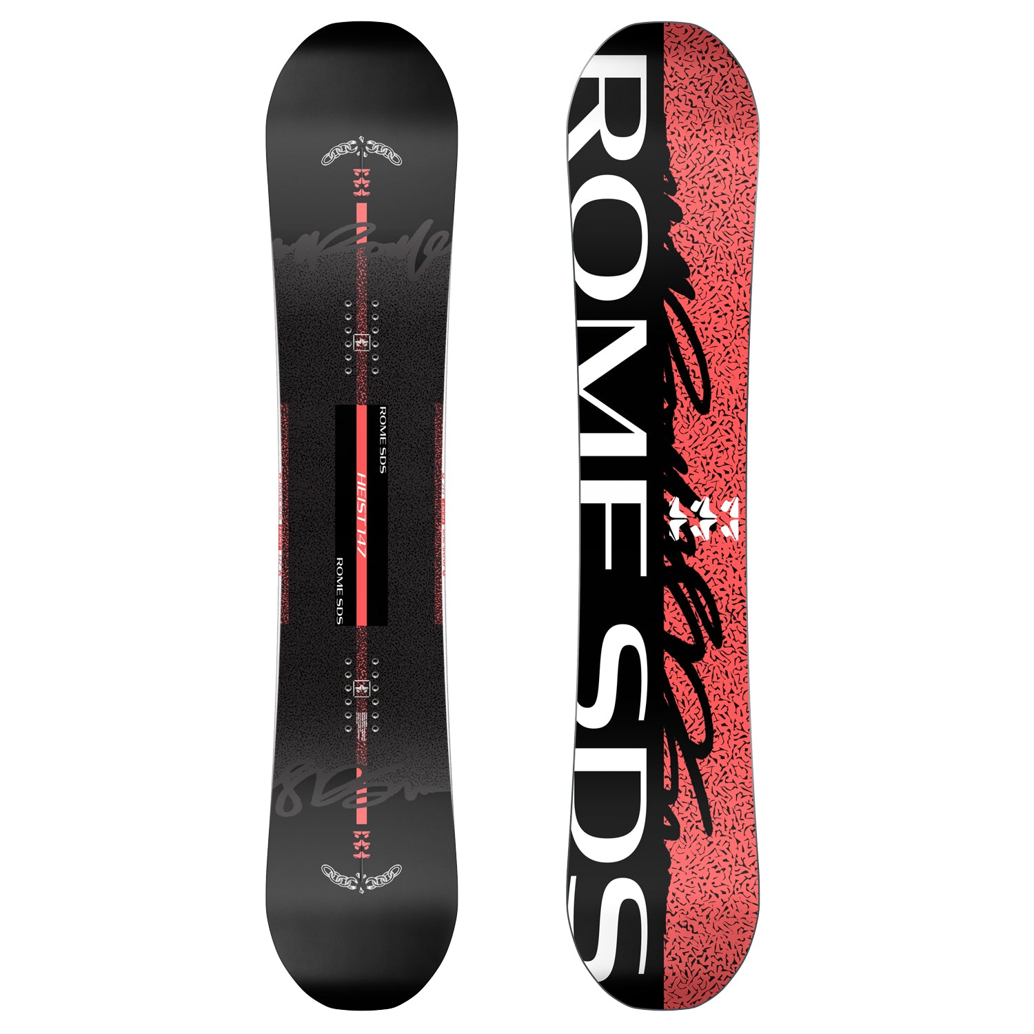 rome detail snowboard 143 Muse 2025 but on groomers and in the park it truly shines Rome Heist Snowboard - Women's
