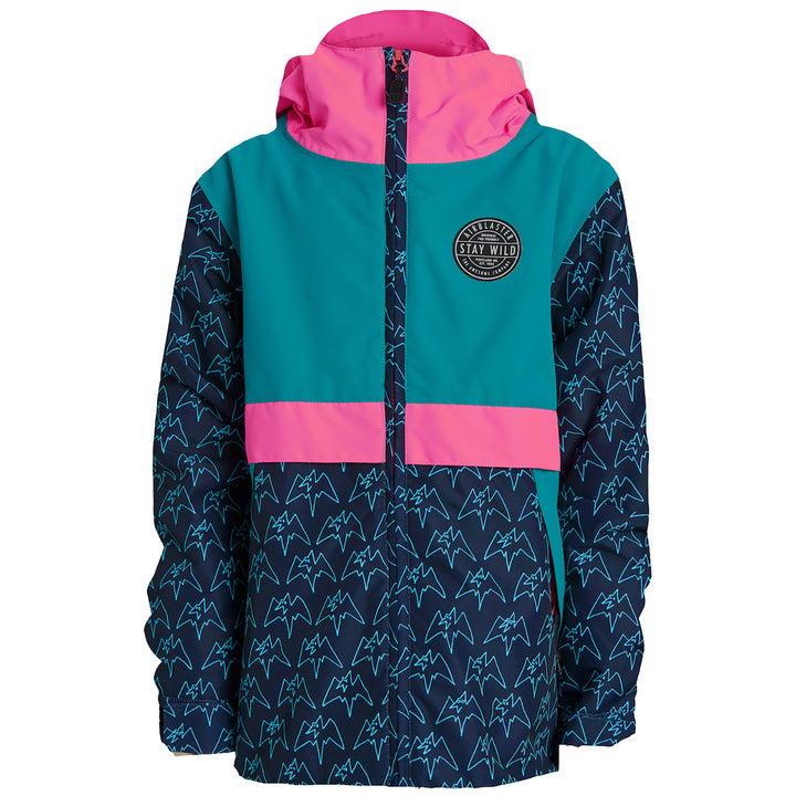 Airblaster Trencher Full Zip Jacket - Kids' Bluebird Terry