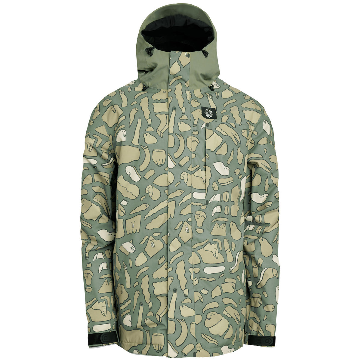 Airblaster Beast 2L Jacket - Men's BC Green Critterflage