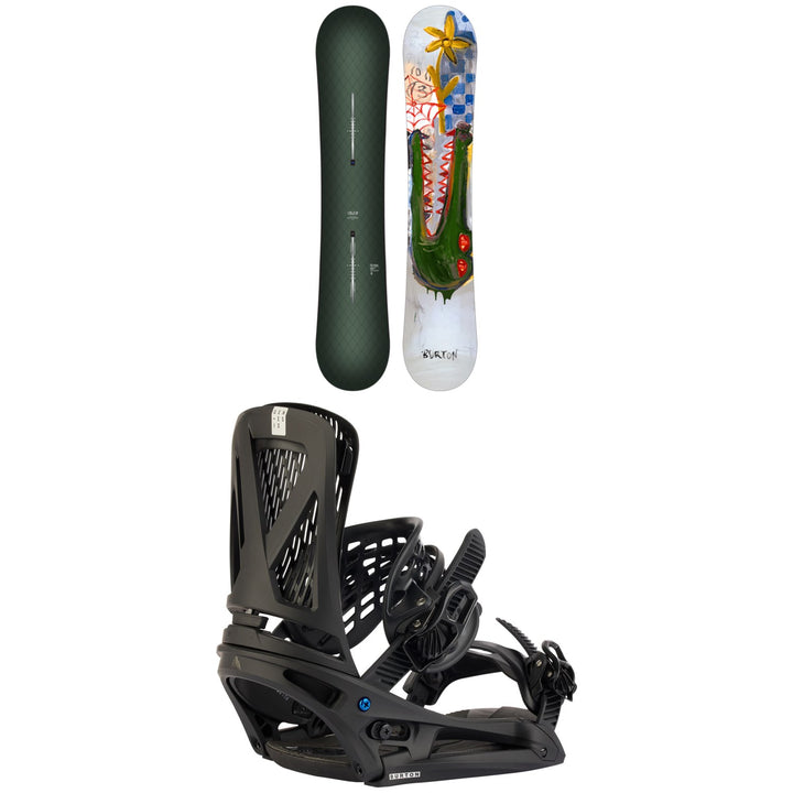 Burton Blossom Snowboard + Genesis EST Snowboard Bindings 2024