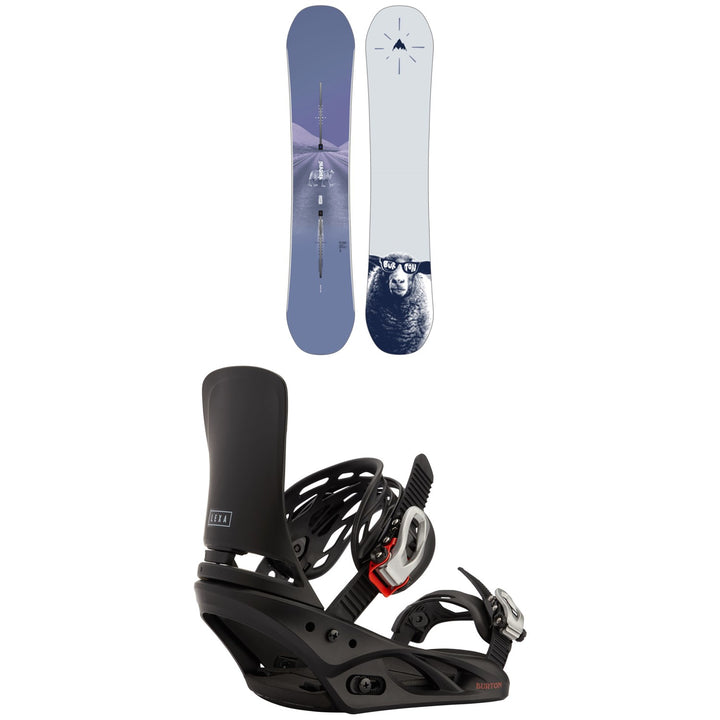 Burton Yeasayer Snowboard + Lexa Snowboard Bindings - Women's 2024