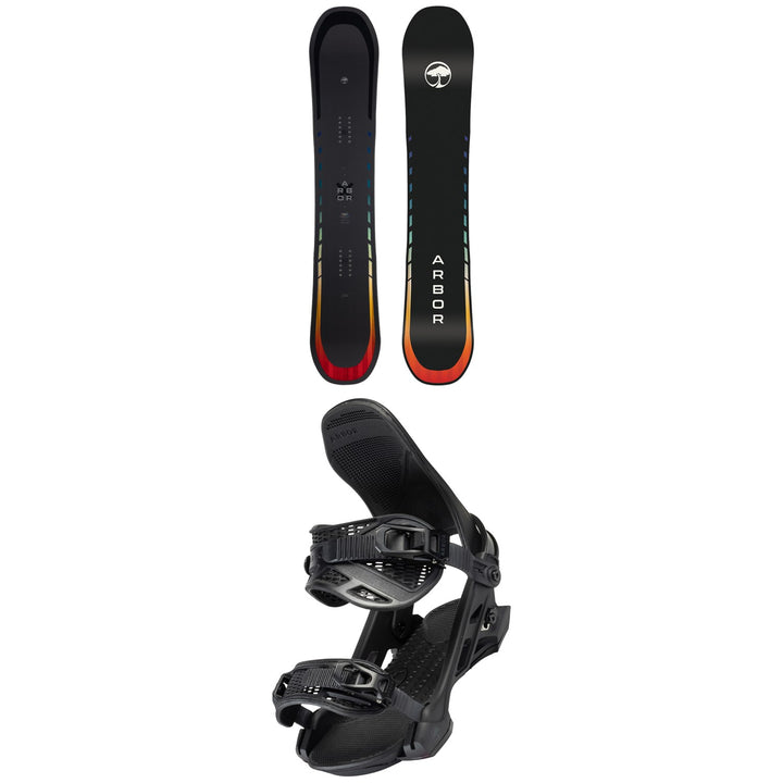 Arbor Formula Camber Snowboard + Hemlock Snowboard Bindings 2024