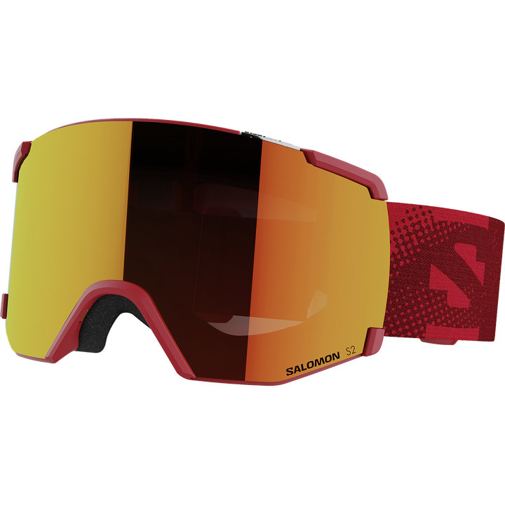 Salomon S/VIEW Goggles Red/Mid Red