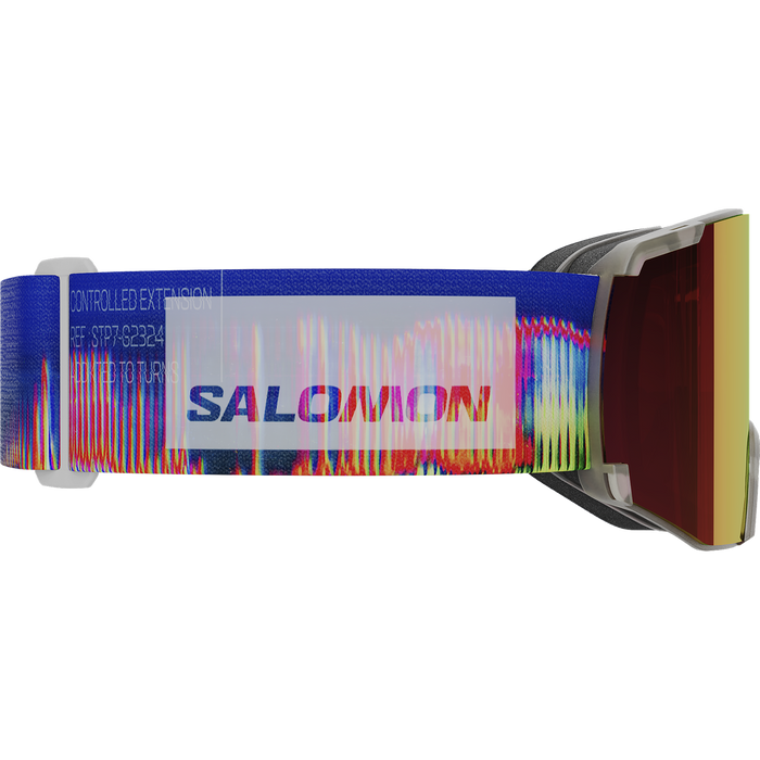 Salomon S/VIEW Sigma Goggles Translucent Frozen/Sigma Poppy Red