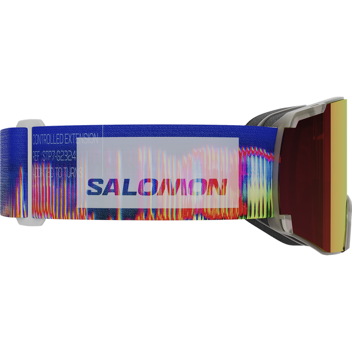 Salomon S/VIEW Sigma Goggles Translucent Frozen/Sigma Poppy Red