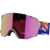 Salomon S/VIEW Sigma Goggles Translucent Frozen/Sigma Poppy Red