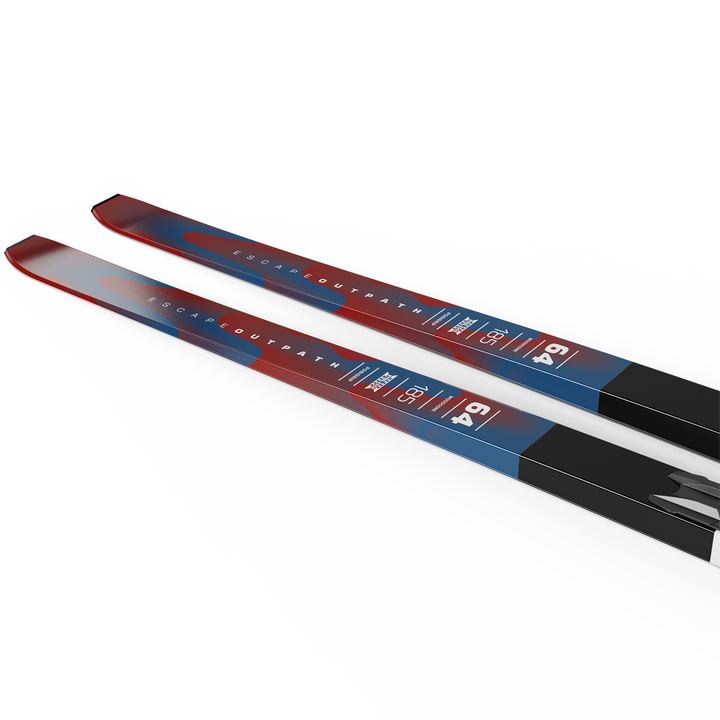 Salomon Escape Outpath 64 Cross Country Skis + Prolink Auto Bindings 2024