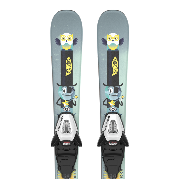 Salomon T1 XS Skis + C5 GW Bindings - Toddlers' 2024