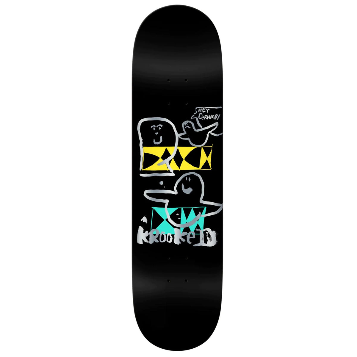 Krooked Cernicky Hey! 8.5 Skateboard Deck