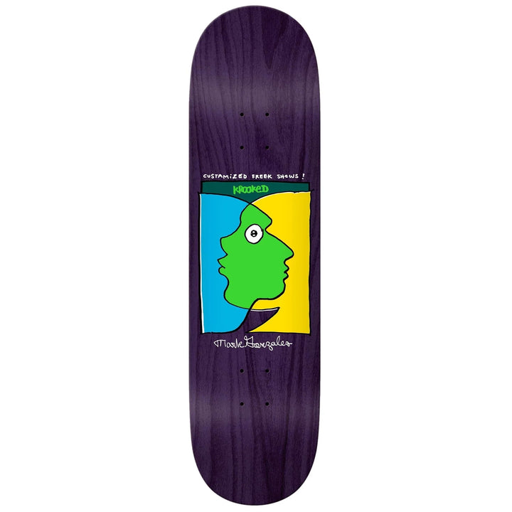 Krooked Gonz Freek Show 8.62 Skateboard Deck