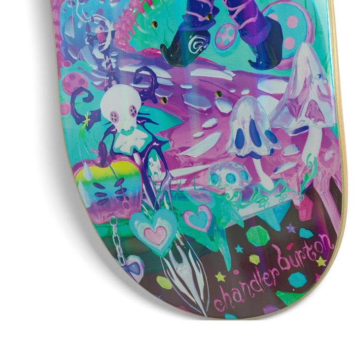 There Skateboards Chandler Castle Freak 8.5 Skateboard Deck
