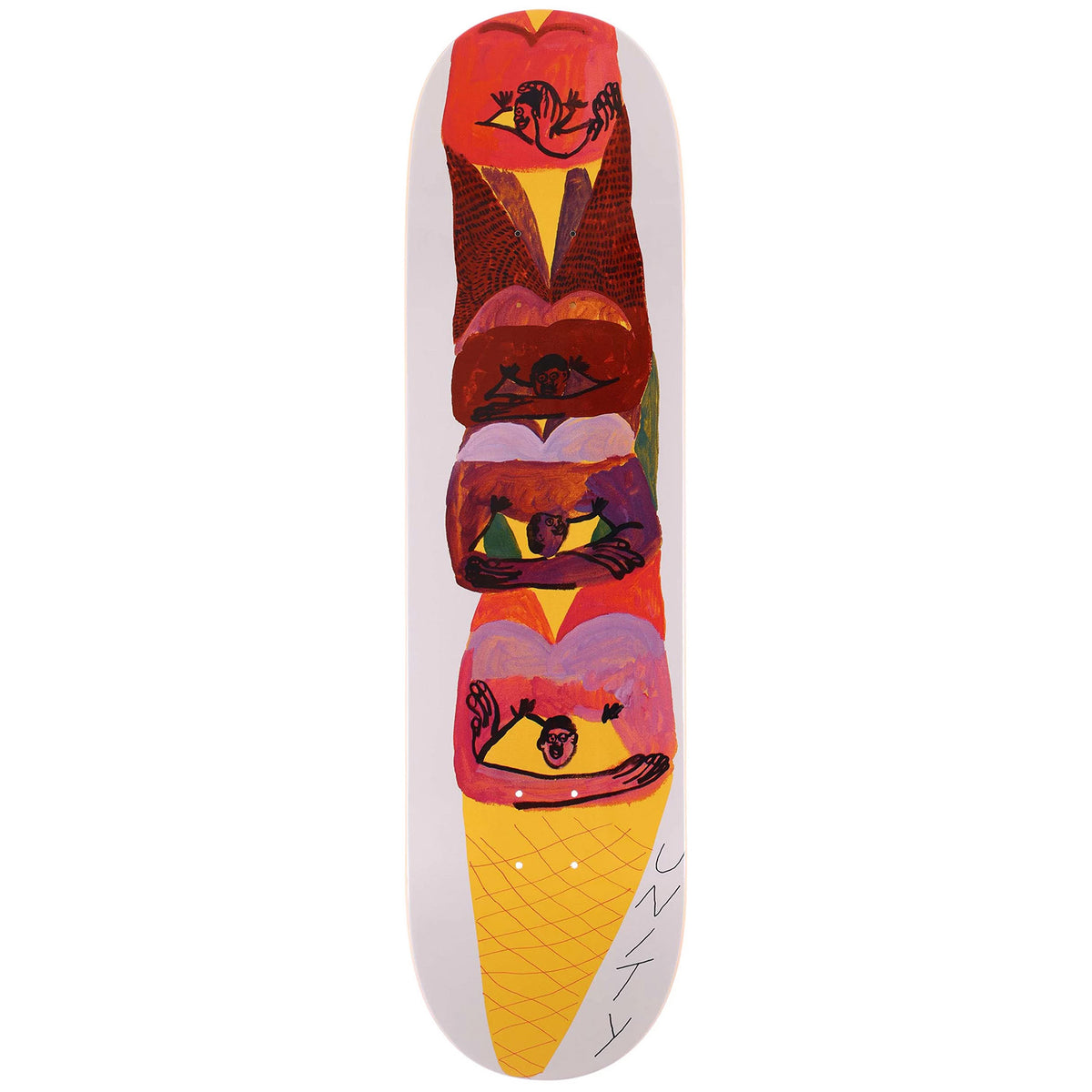 Unity Ice Cream Cone 8.25 Skateboard Deck
