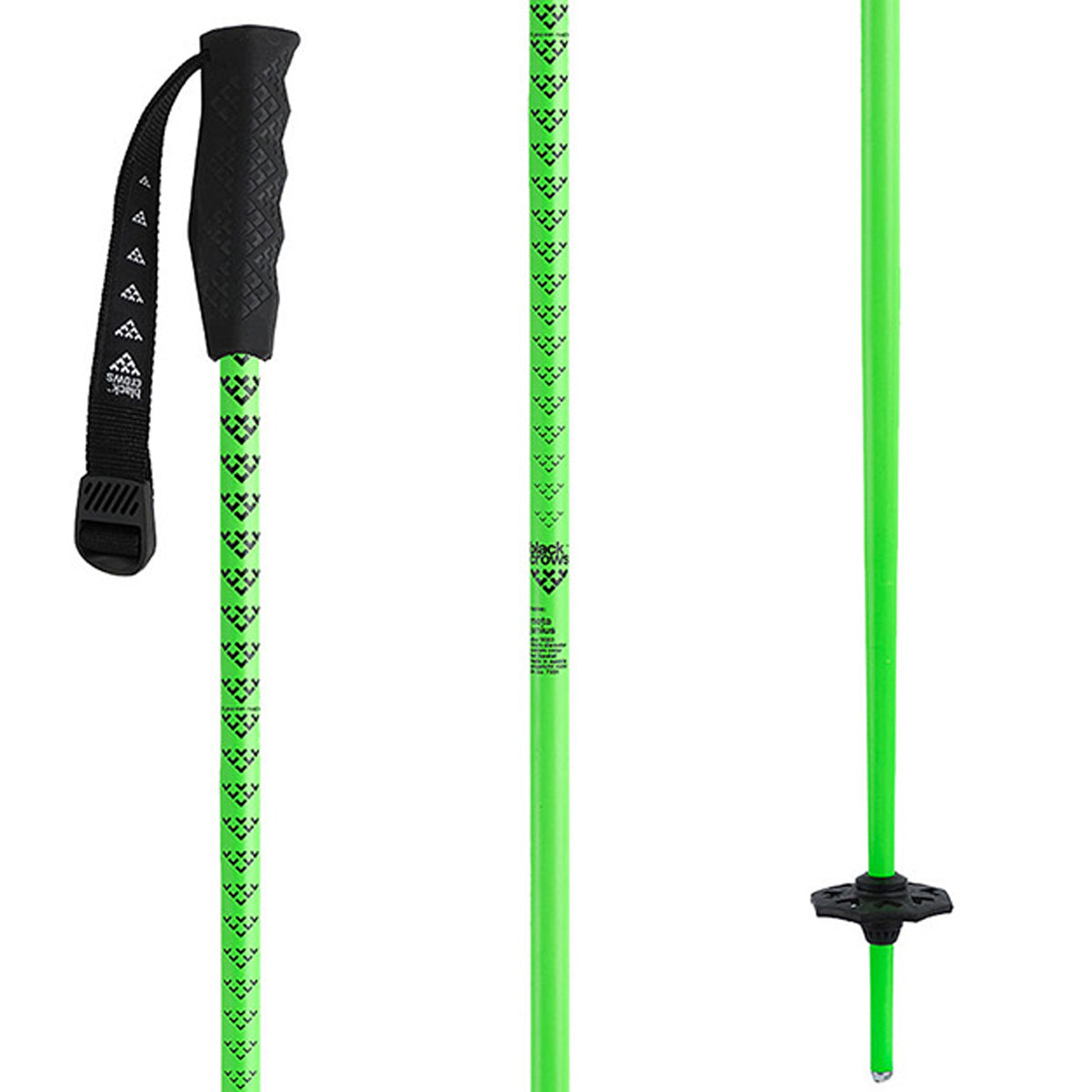 Black Crows Meta Ski Poles 2026 Green