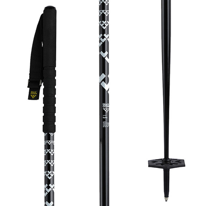 Black Crows Furtis Ski Poles 2027 Black/White