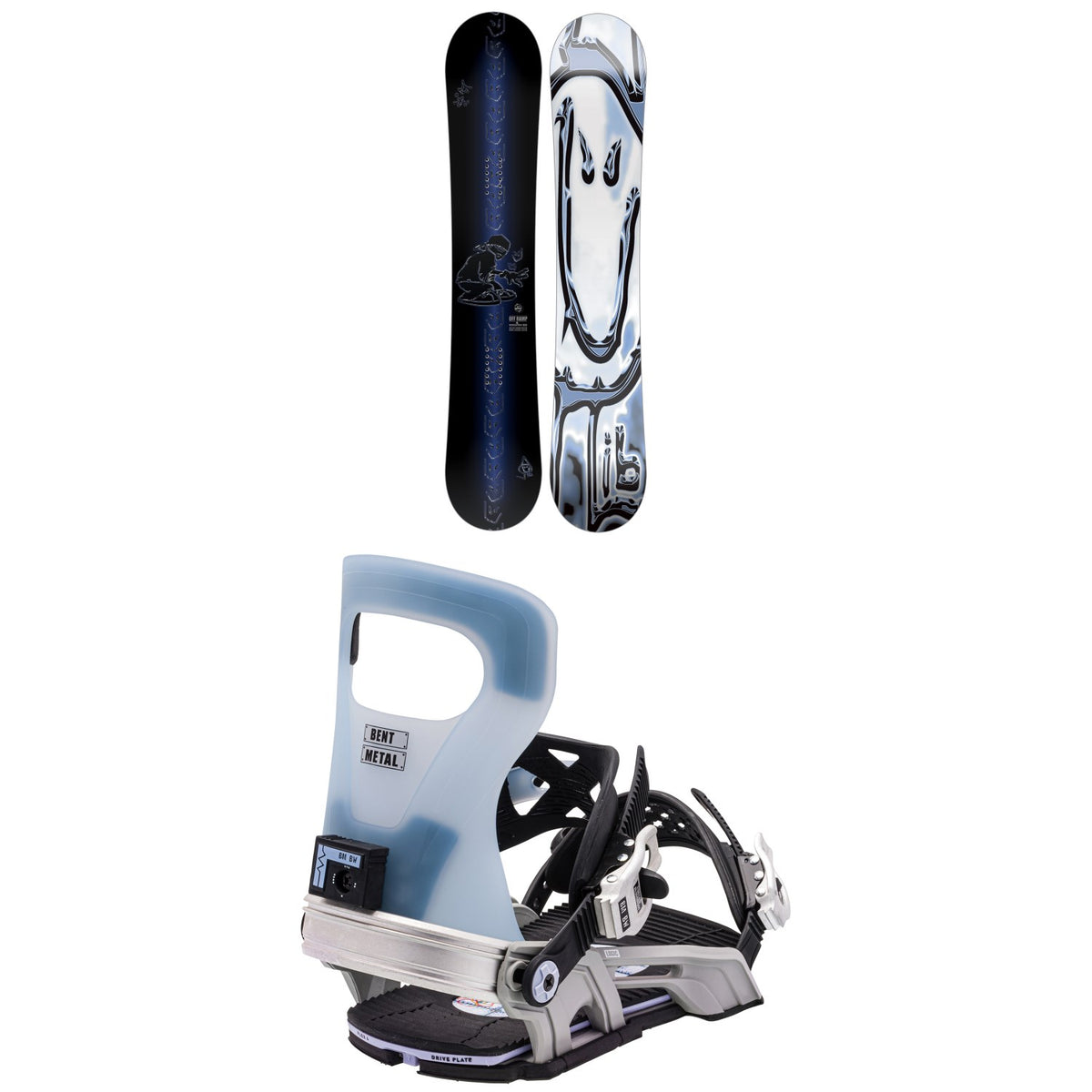 Lib Tech Off Ramp Snowboard + Bent Metal Logic Snowboard Bindings 2024